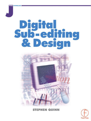 cover image of Digital Sub-Editing and Design